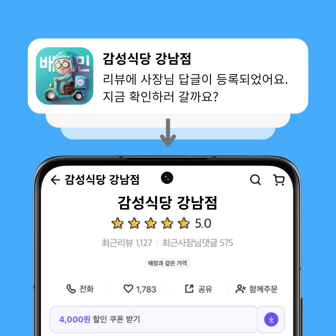 '잊은 고객'을 '단골'로 만듭니다.